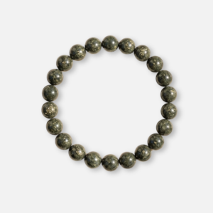 Raw pyrite healing bracelet