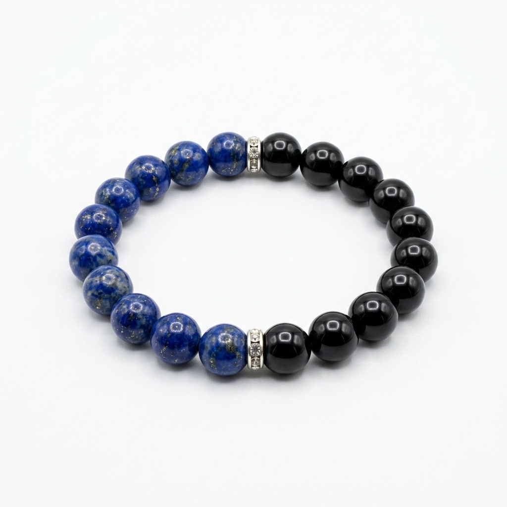 Mulank 4 Crystal Baracelet For Rahu