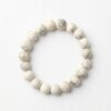 Howlite crystal bracket